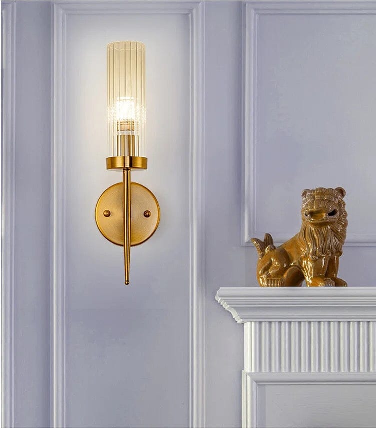 Aurélia Marble Glass Wall Lamp with Elegant Nordic Design