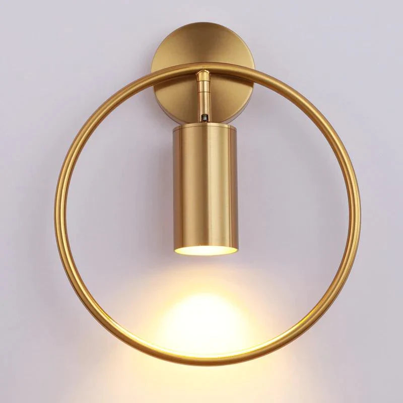 Anneliese Nordic Elegant Wall Lamp with Toughened Glass Shade