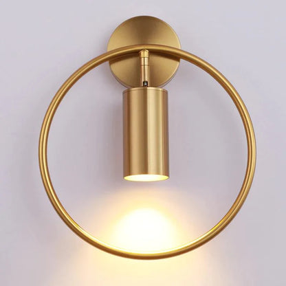 Anneliese Nordic Elegant Wall Lamp with Toughened Glass Shade