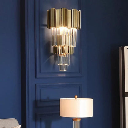 Madeleine Crystal Wall Lamp with Elegant Modern Glow