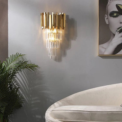 Madeleine Crystal Wall Lamp with Elegant Modern Glow