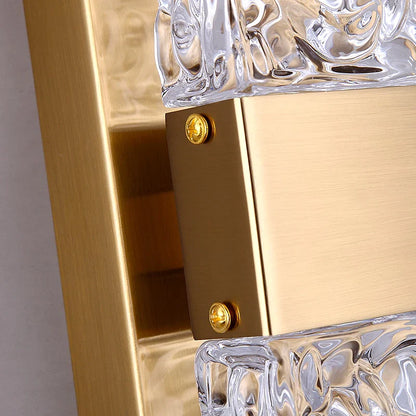 Clara Crossover Crystal Sconce