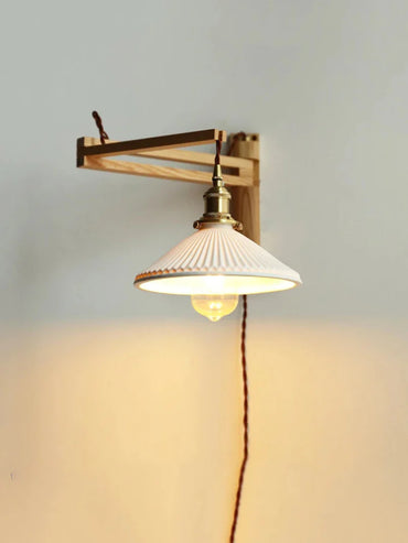 Aurélie Elmwood Adjustable Arm LED Wall Lamp