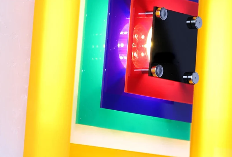 Élodie Light Squares Bauhaus LED Wall Lamp