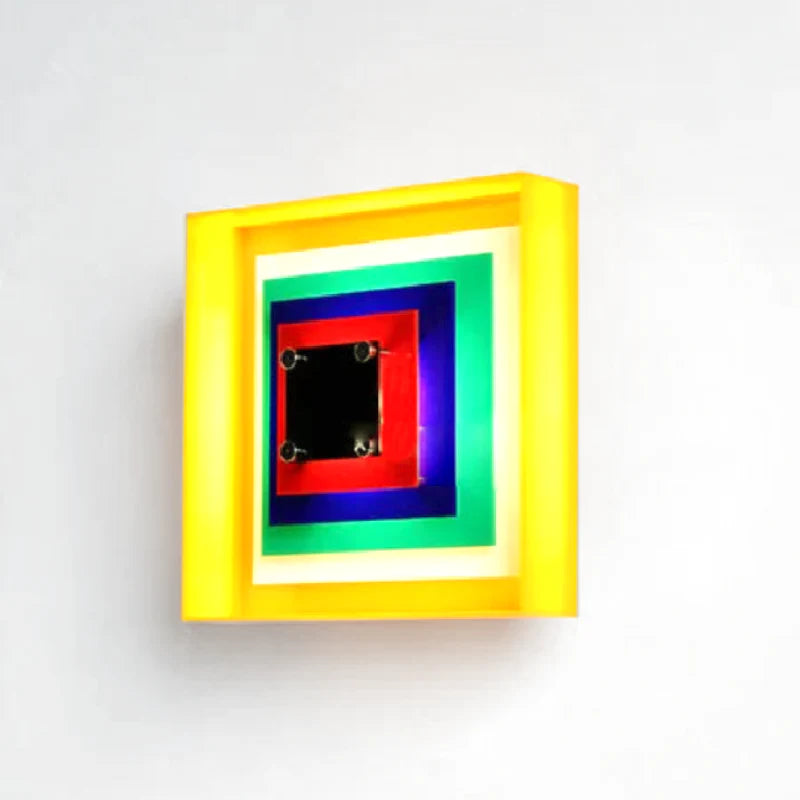 Élodie Light Squares Bauhaus LED Wall Lamp