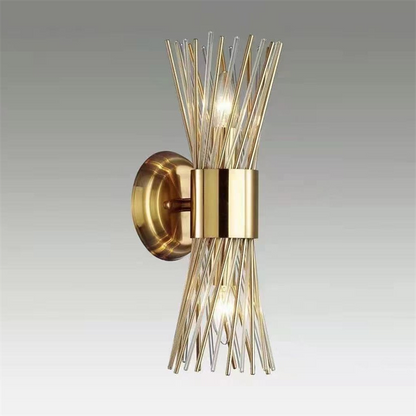 Wandleuchte Lucille Glas