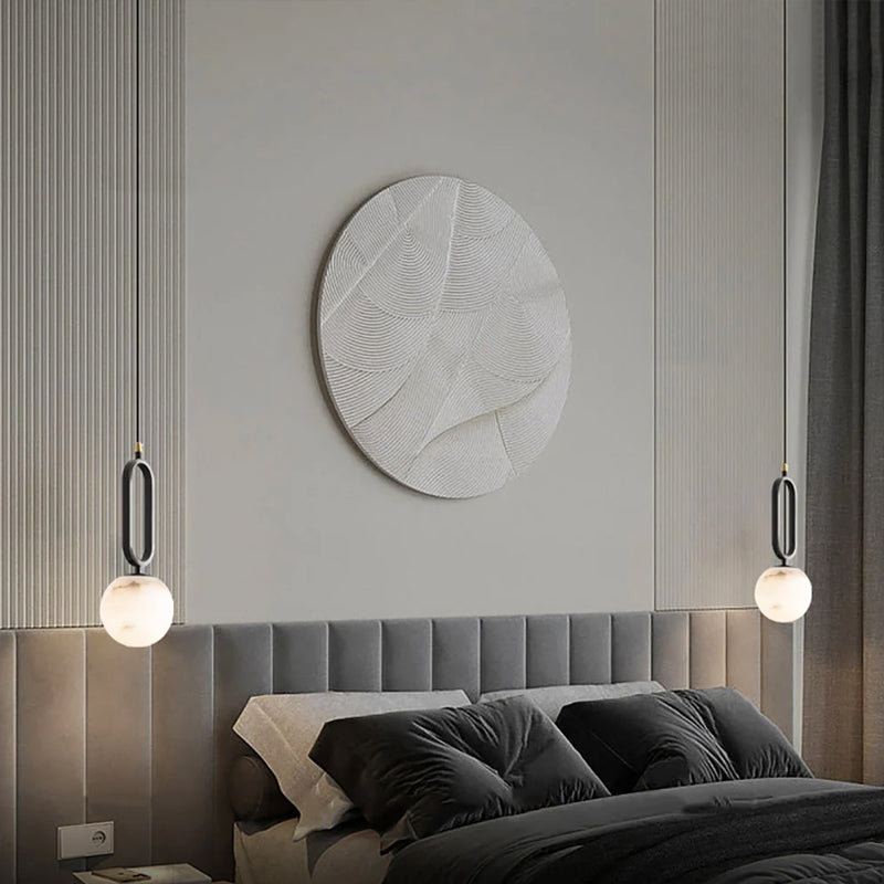 Penelope Marble Ball Pendant Light