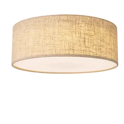 Amélie Minimalist Fabric Drum Ceiling Light