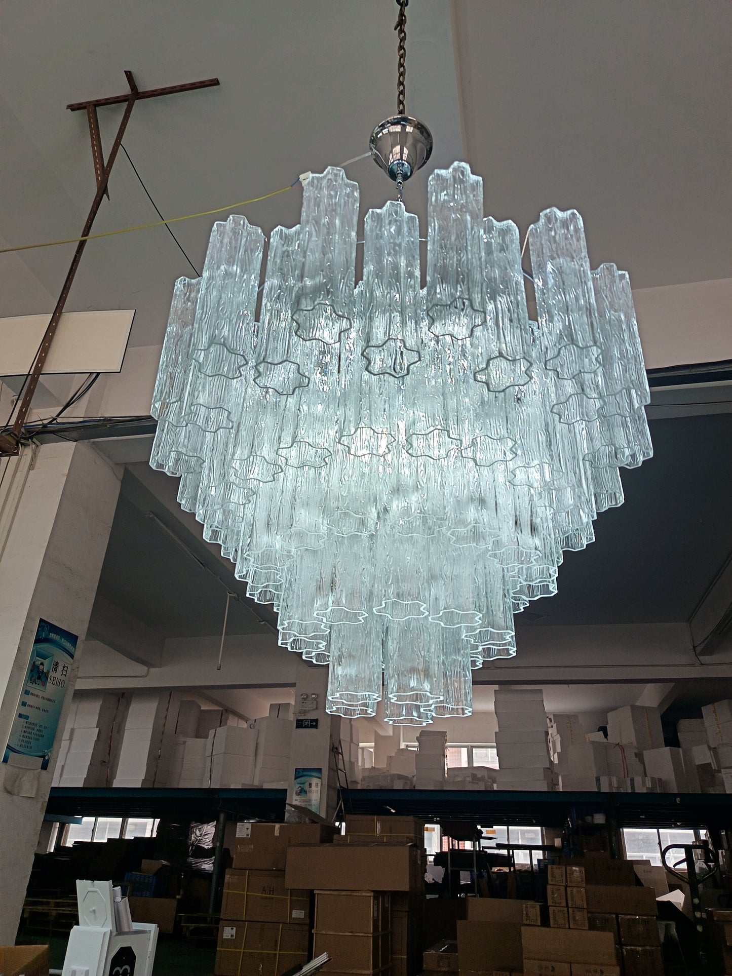 Vivienne Geometric Glas-Pendelleuchte