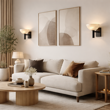 Camille Solace Glow Marmor LED-Wandleuchte